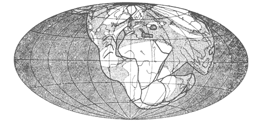 Continents et océans au Carbonifère (translations)